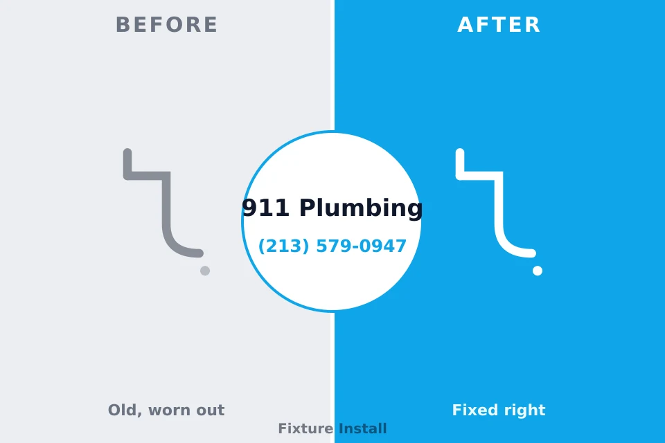 Before and after: plumbing repair North Brooksville, FL